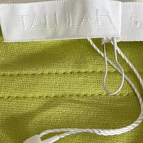 Talulah Bodycon Sleeveless Bandage Dress in Lime - NWOT - Size Small - Picture 4 of 6